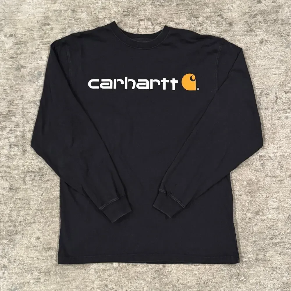 Black Carhartt Long Sleeve Size M